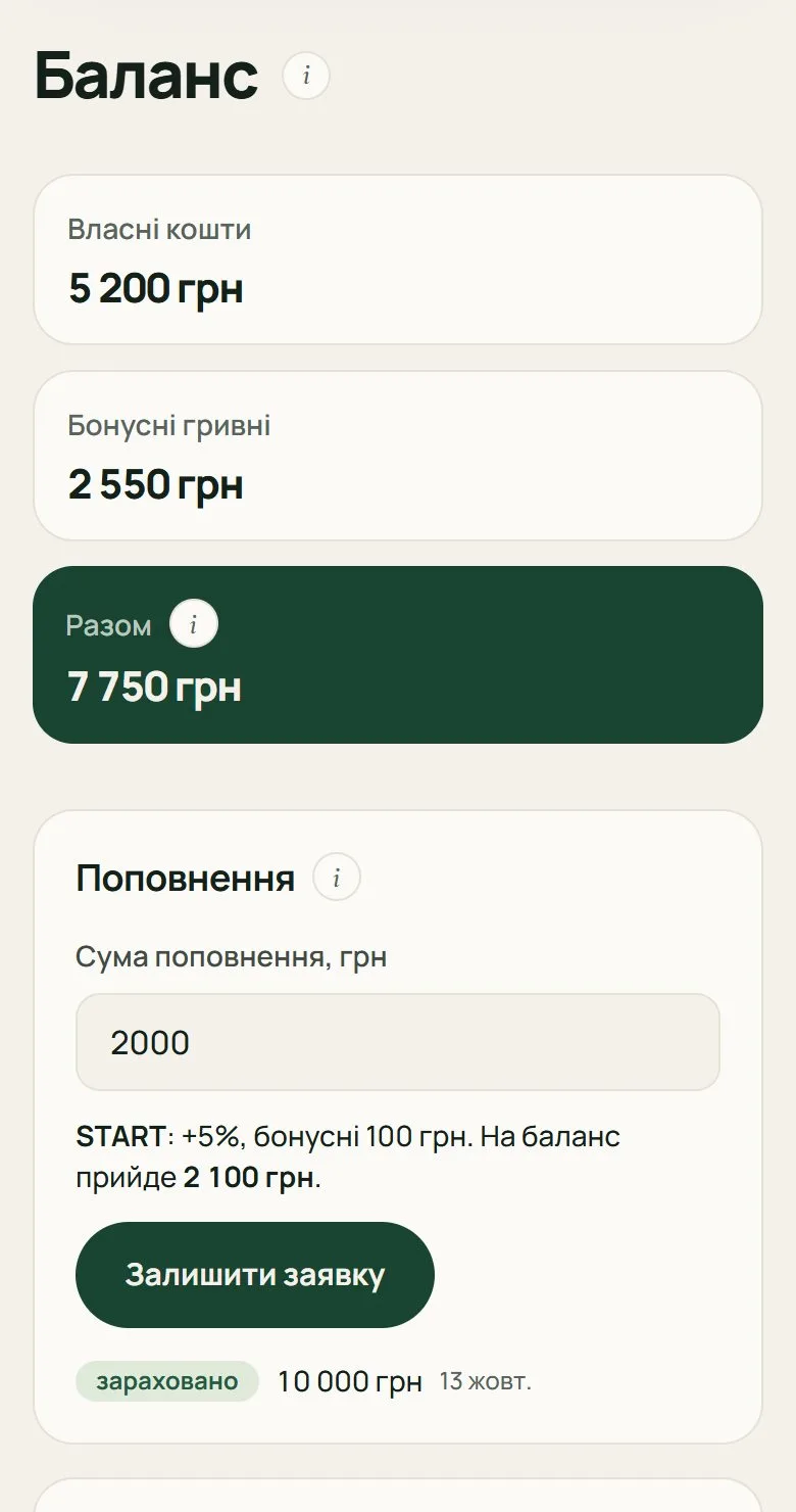 Кабінет майстра – екран